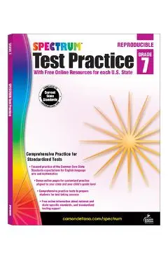 Spectrum Test Practice, Grade 7 - Spectrum