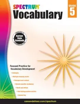 Spectrum Vocabulary, Grade 5, Paperback/Spectrum