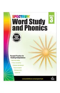 Spectrum Word Study and Phonics, Grade 3 - Spectrum