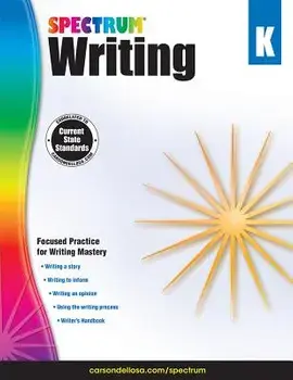 Spectrum Writing, Grade K, Paperback/Spectrum