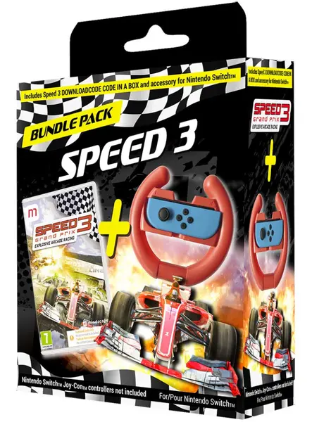 Speed 3 (code In A Box) steering Wheel Bundle NSW