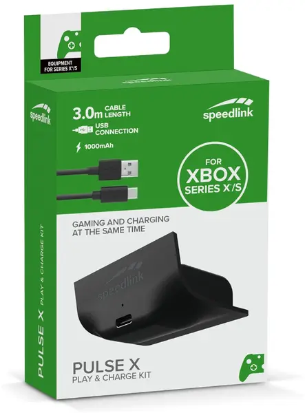 Speedlink: Pulse X Play & Charge Kit
