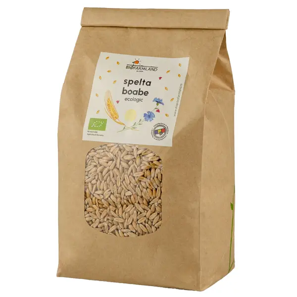 Spelta boabe cereale ecologice - 1kg