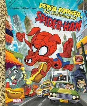 Spider-Ham Little Golden Book (Marvel Spider-Man), Hardcover/John Sazaklis