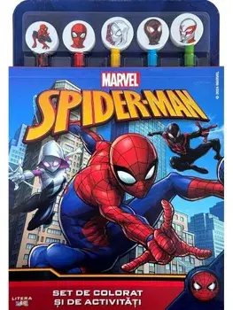 Spider-Man. Set de colorat si de activitati/***