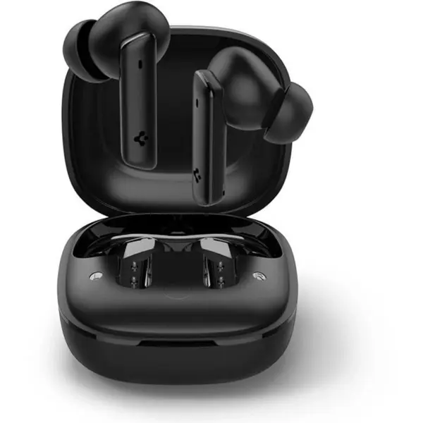 Spigen Casti Bluetooth Spigen SA2402, TWS, ANC, Negru