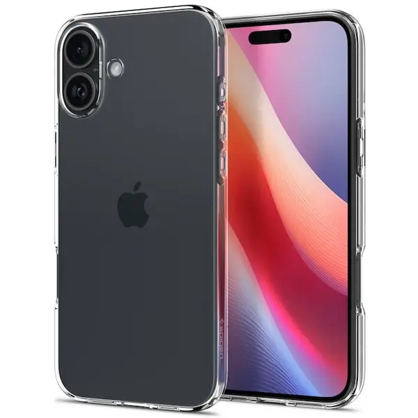 Spigen Husa pentru Apple iPhone 16 Spigen liquid crystal transparent