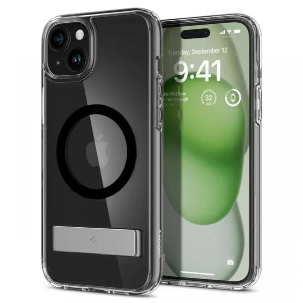Spigen Husa Ultra Hybrid S MagSafe iPhone 15 Black