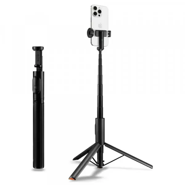 Spigen Selfie Stick Bluetooth Spigen S541W, Universal, Negru