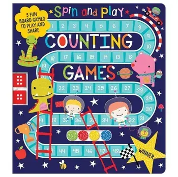 Spin and Play Counting Games, Hardback/***