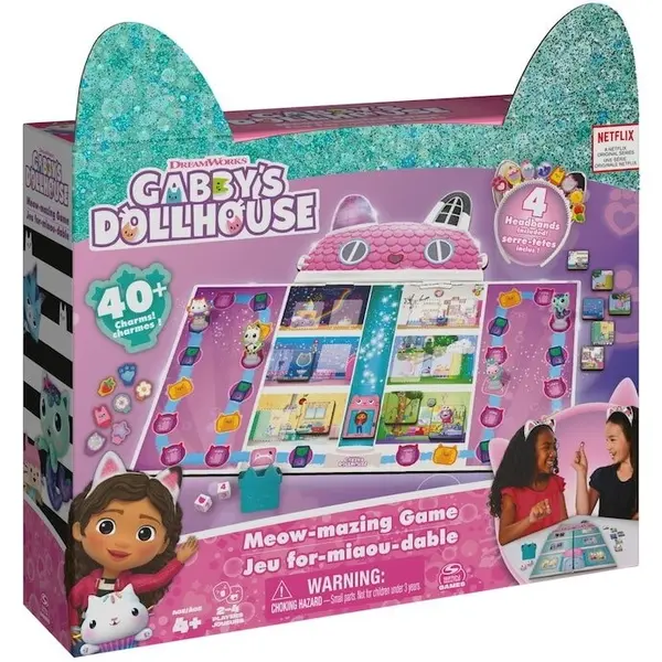 Spin Master Joc Gabbys Dollhouse - Miau-mazing Game