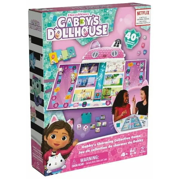Spin Master Joc Gabbys Dollhouse, Spin Master - Gabby's cat house, 4 ani+