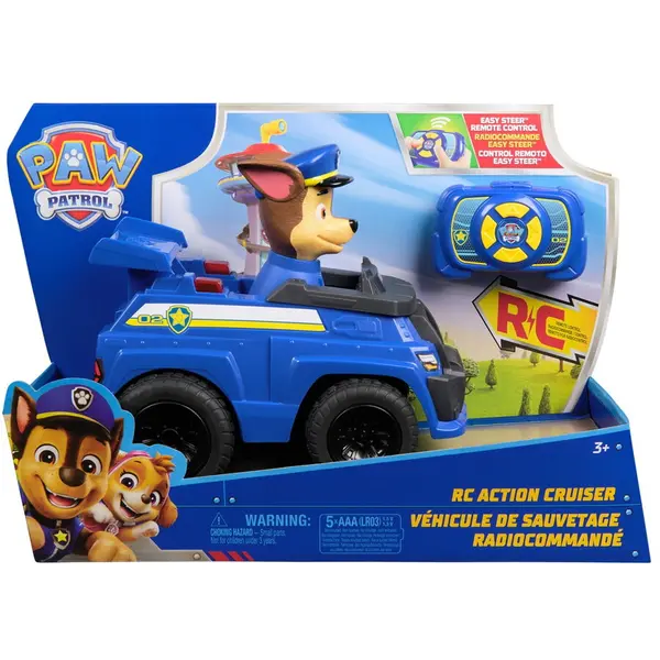 Spin Master Paw Patrol Chase Action Cruiser Masinuta cu telecomanda