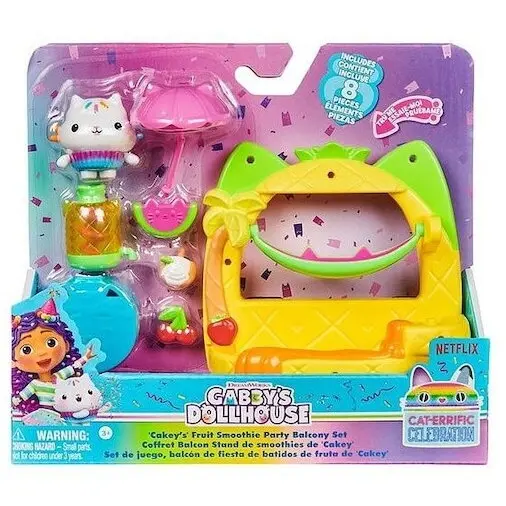Spin Master Set de joaca Gabby's Dollhouse - Petrecere pe balcon, 9 piese