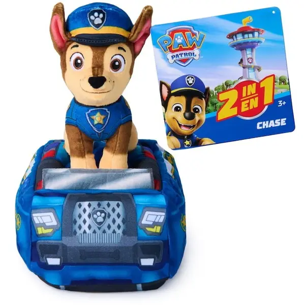 Spin Master Spin Master - Paw Patrol Chase – Masina de politie, jucarie de plus