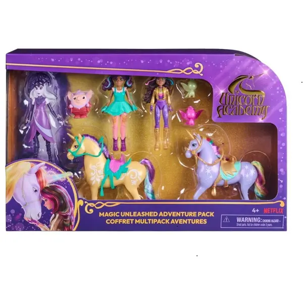 Spin Master Spin Master - Set de joaca, Unicorn Academy, Magic Unleashed Adventure
