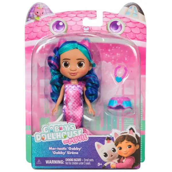 Spin Master Spin Master - Spin Master – Papusa Gabby’s Dollhouse – Gabby, cu tinuta de sirena