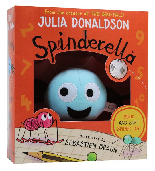 Spinderella Book & Plush Set |