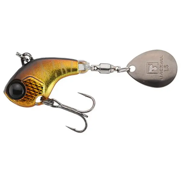 Spinner Deracoup Fine 5g Silver Powder Gold&Black