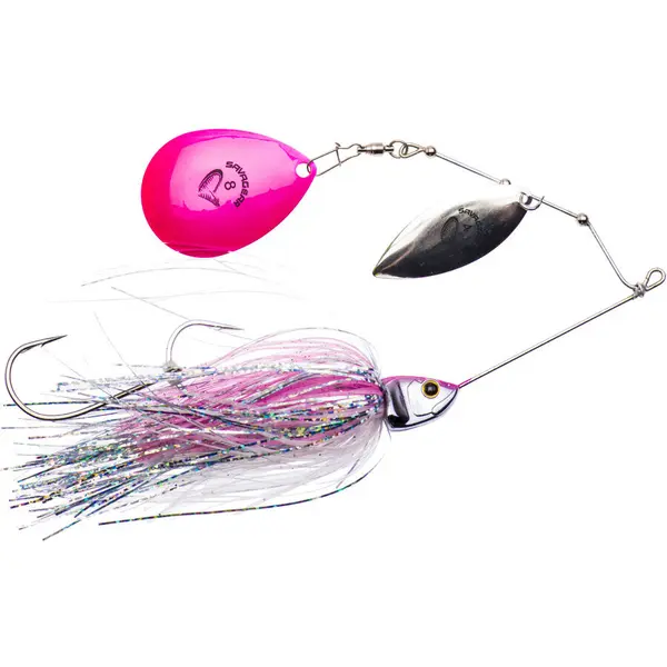 Spinnerbait Da'Bush Spinnerbait 14cm 21G Sinking Pink Flash