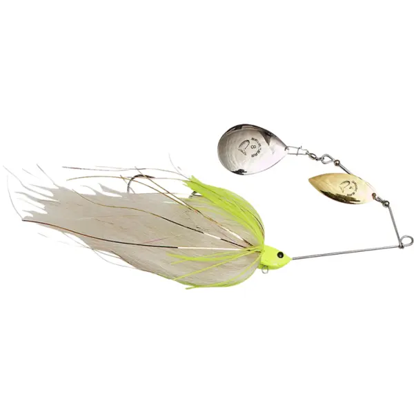 Spinnerbait Da'Mega Bush Spinnerbait Nr.8 55G White Chartreusse