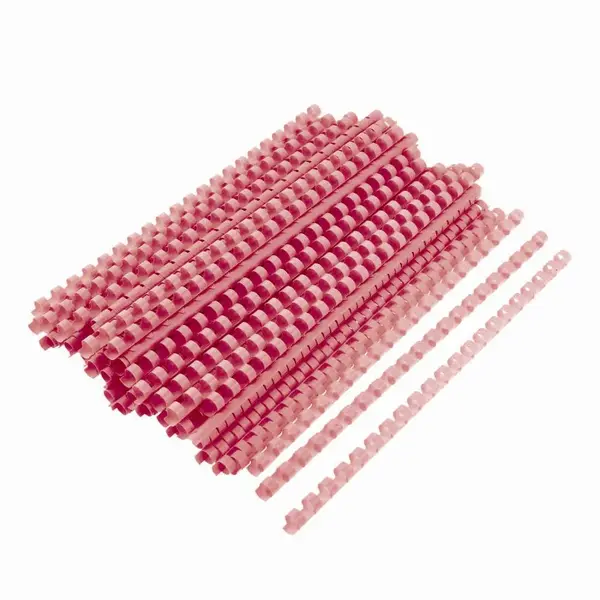 Spire de plastic Fellowes 10 mm 100 bucati/set Spire de plastic Fellowes 10 mm 100 bucati/set rosu