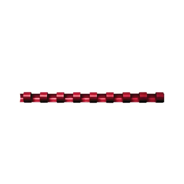 Spire de plastic Fellowes 12 mm 100 bucati/set Spire de plastic Fellowes 12 mm 100 bucati/set rosu