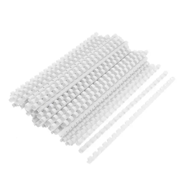 Spire de plastic Fellowes 12 mm 100 bucati/set Spire de plastic Fellowes 12 mm 100 bucati/set alb
