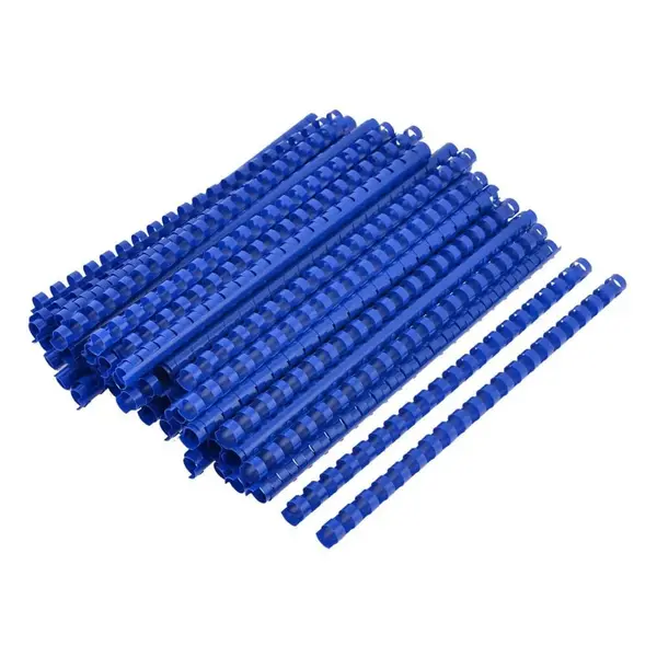Spire de plastic Fellowes 16 mm 100 bucati/set Spire de plastic Fellowes 16 mm 100 bucati/set albastru