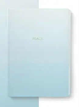 Spirit Stationery Hardback A5 Notebook. Blue Gradient, Hardback/Spck