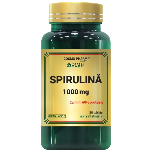 SPIRULINA 1000 mg - 30 tablete, Cosmo Pharm