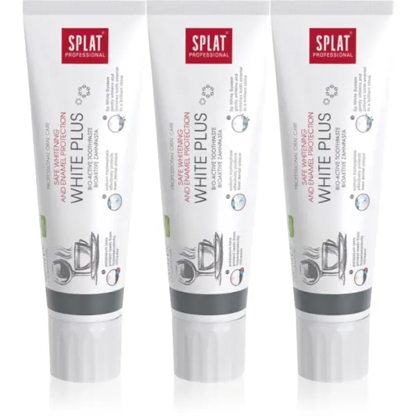Splat Professional White Plus pasta de dinti bio-activa pentru albirea si protectia smaltului dentar