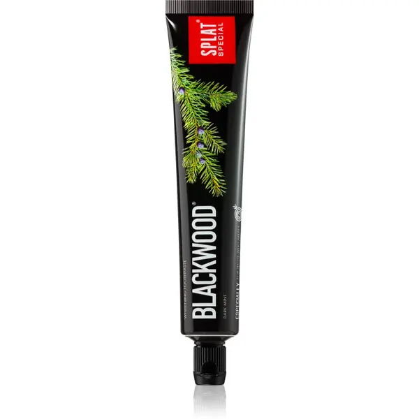 Splat Special Blackwood pasta de dinti pentru albire aroma Dark Mint 75 ml
