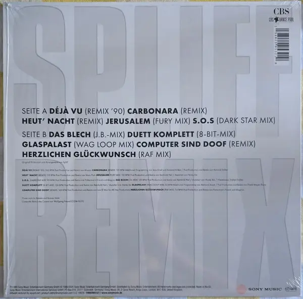 Spliff Remix - Vinyl | Spliff