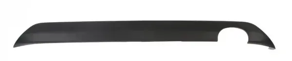 Spoiler bara spate cu degajare dubla teava esapament negru PEUGEOT 208 dupa 2012