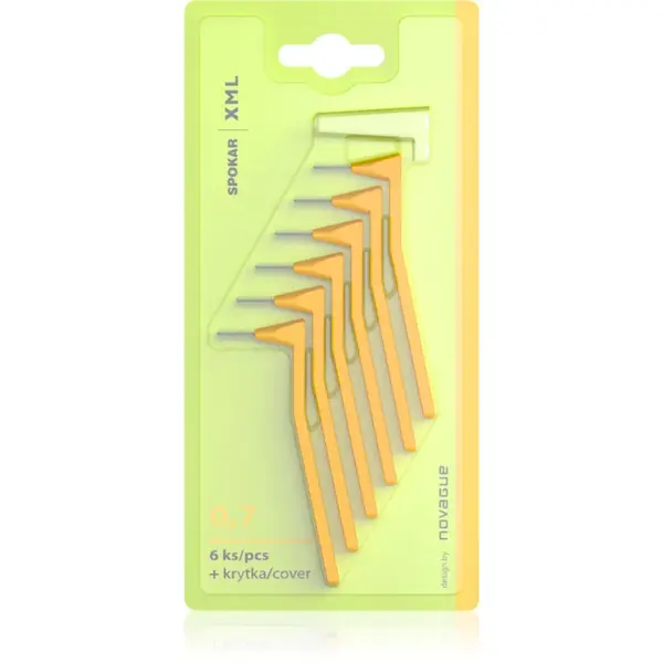 Spokar XML perie interdentara 0,7 mm 6 buc