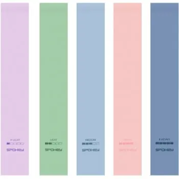Spokey Artio Set set de elastice de fitness Pastel