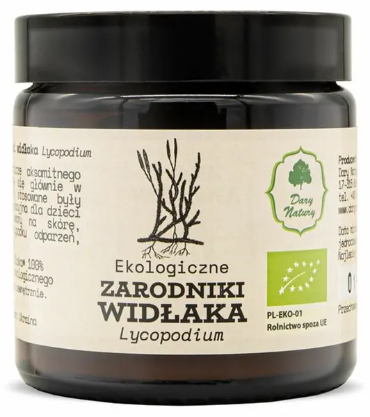 Spori biologici de licopodiu, 30 g, Dary Natury
