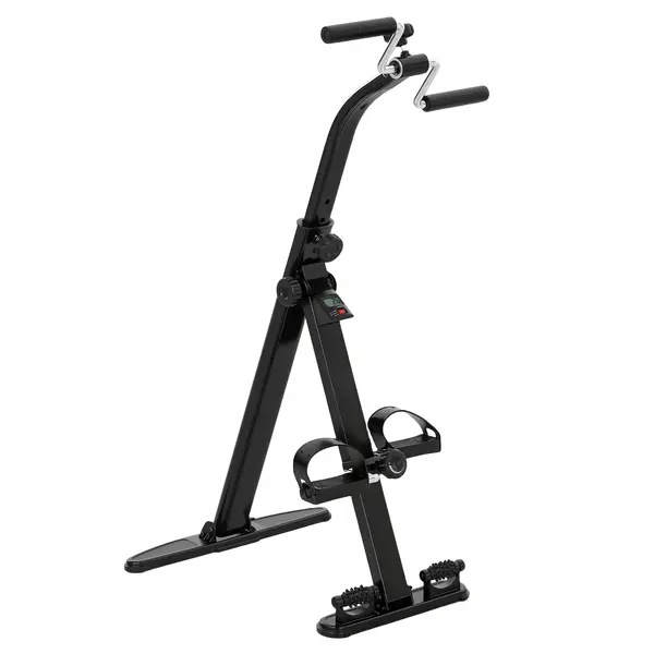 SPORTNOW Bicicletă de Reabilitare Pliabilă cu Ecran LCD și Ghidon Reglabil | Aosom Romania