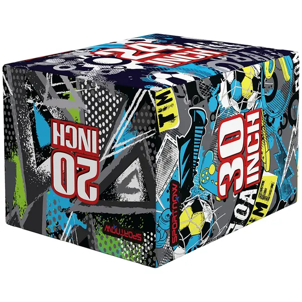 SPORTNOW Cutie Pliometrică Moale 3 în 1, Siguranță și Eficiență în Antrenamentele de Forță, 76x61x51cm | Aosom Romania