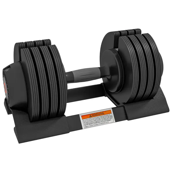 SPORTNOW Set de Gantere Reglabile, 33x16x16 cm, Negru | Aosom Romania
