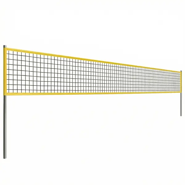 SPORTNOW Set Volei și Badminton, stâlpi din oțel cu înălțime reglabilă, geantă de transport, pentru gazon plajă grădină | Aosom Romania