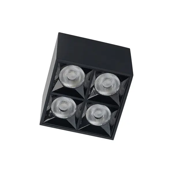 Spot aplicat BARUZ BLACK 16W - Lumina neutra 4000K