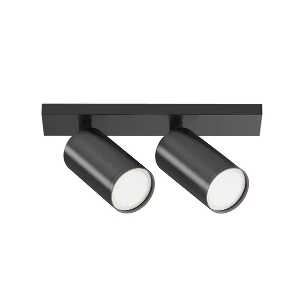 Spot aplicat BERTEL DOUBLE - Negru