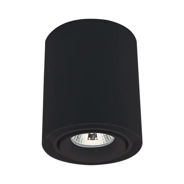 Spot aplicat DOVO ROUND - Negru