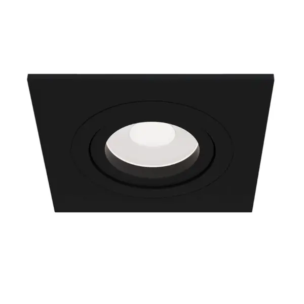 Spot incastrat ATOMI SQUARE - Negru
