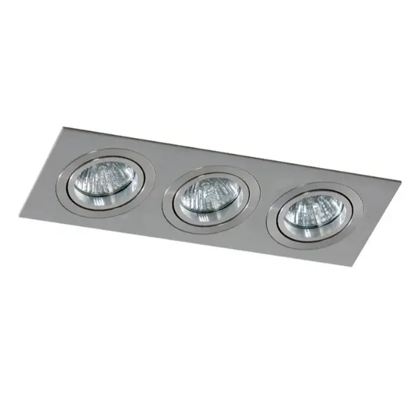 Spot incastrat CROMLIX TRIPLE - Silver