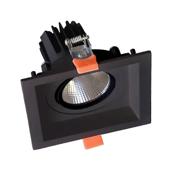 Spot incastrat ONEIDA BLACK - Lumina neutra 4000K