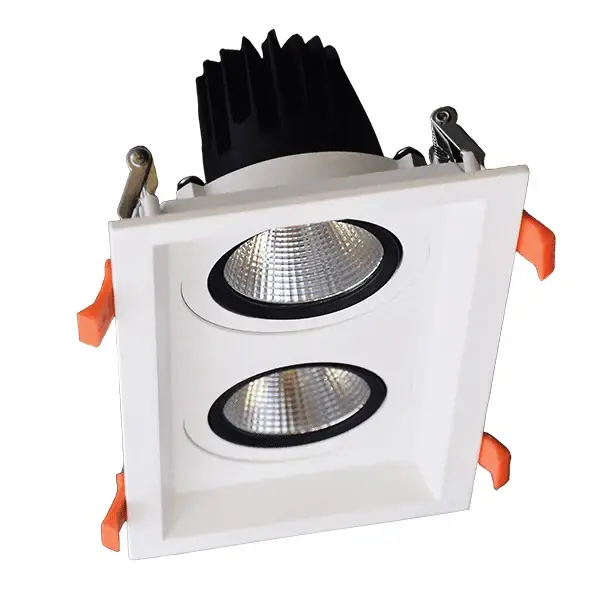 Spot incastrat ONEIDA DOUBLE WHITE - Lumina neutra 4000K