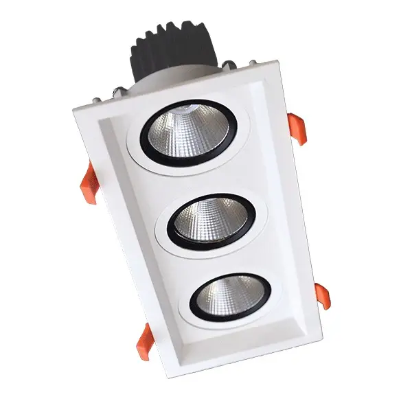 Spot incastrat ONEIDA TRIPLE WHITE - Lumina neutra 4000K